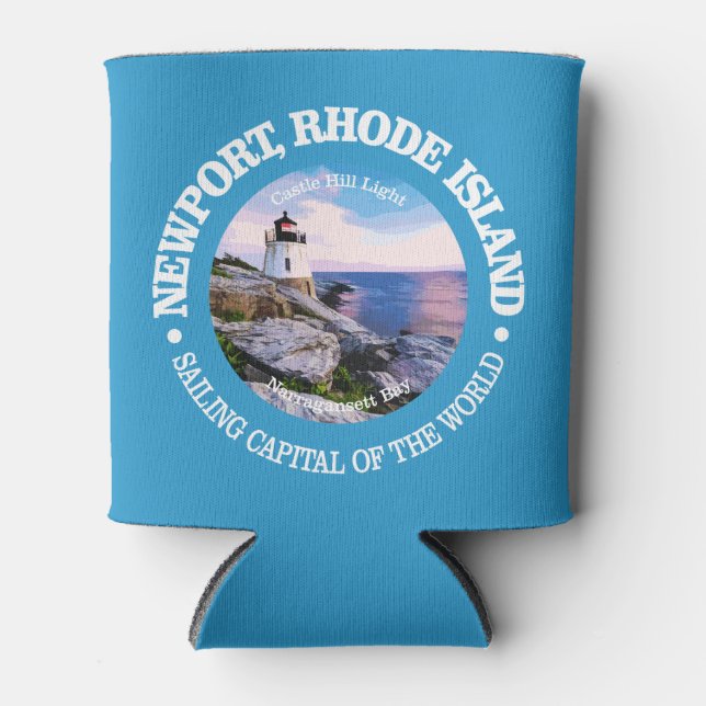 Newport RI (C) Can Cooler (Front)