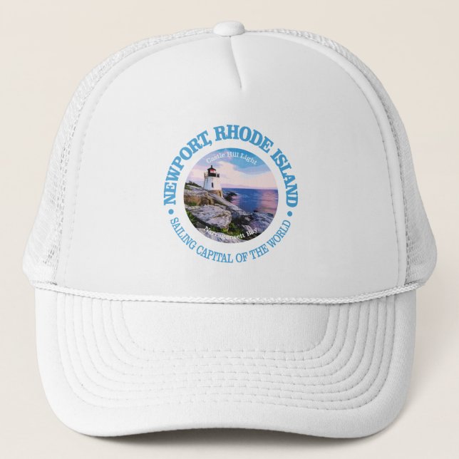 Newport RI (C) Trucker Hat (Front)