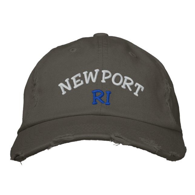 Newport, RI Embroidered Hat (Front)