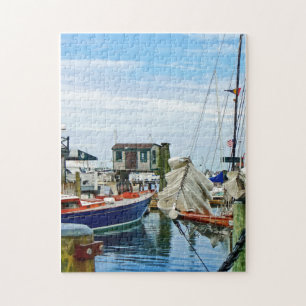 Newport RI - Folded Sails Jigsaw Puzzle