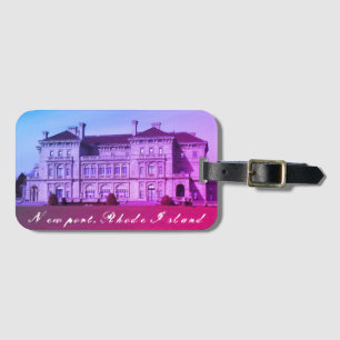 Newport, RI Gilded Age Summer Cottage Luggage Tag