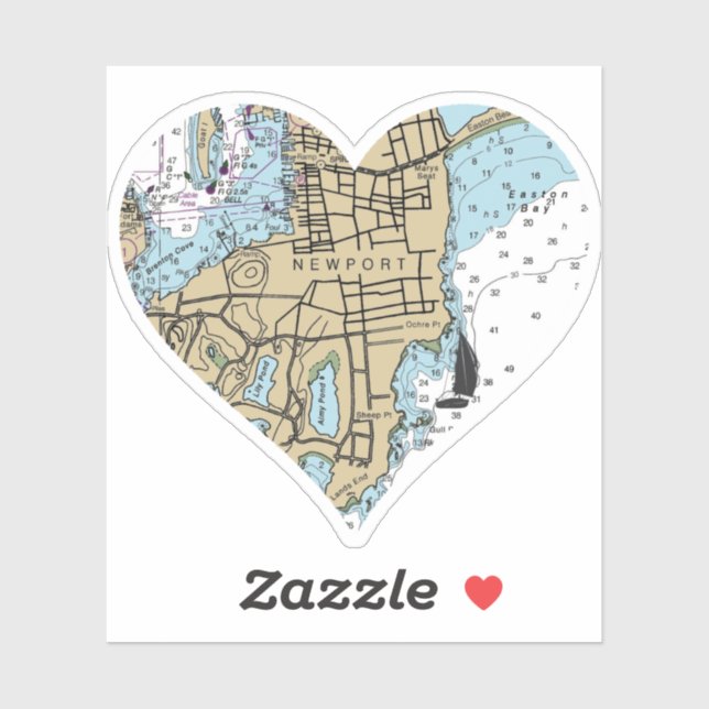 Newport RI Nautical Chart (Sheet)