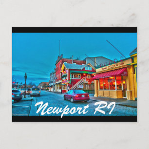 Newport RI Postcard