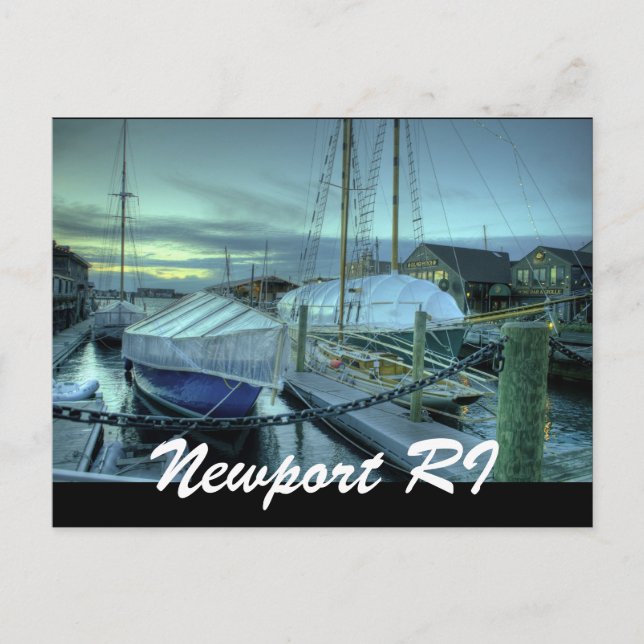 Newport RI Postcard (Front)