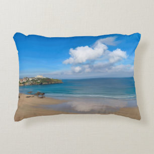 Newquay Bay in Summer Decorative Cushion