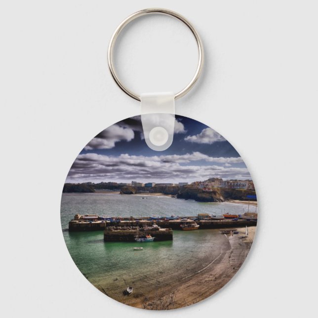 Newquay Key Ring (Front)