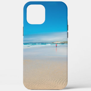 Newquay on the north Cornish Coast. England. UK. iPhone 12 Pro Max Case
