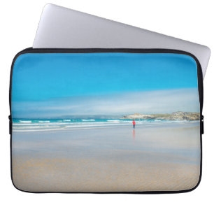 Newquay on the north Cornish Coast. England. UK. Laptop Sleeve