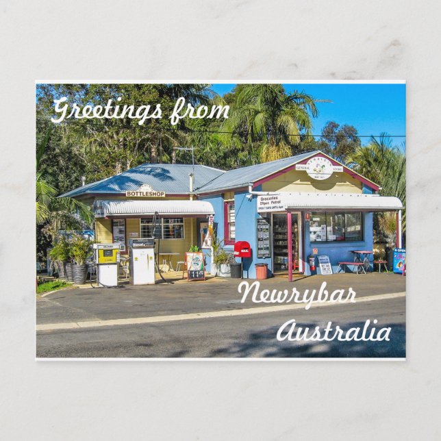 Newrybar NSW Australia Postcard (Front)