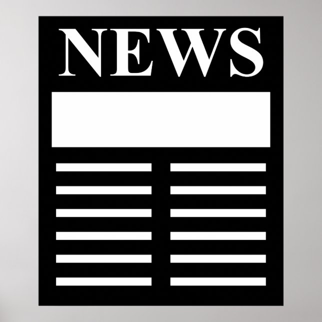News Headlines Poster (Front)