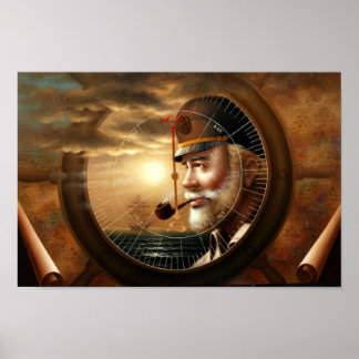 NEWS & Map Captain(Sea Captain) Poster