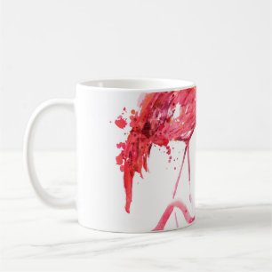 News paper text with old paper coffee mug