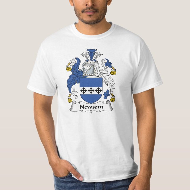 Newsom Family Crest T-Shirt (Front)