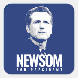 NEWSOM SQUARE STICKER