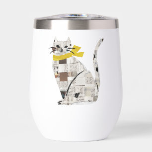 newspapar cat