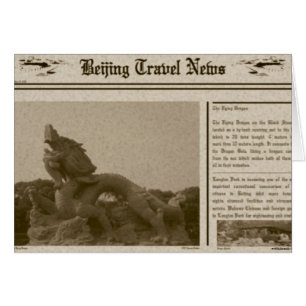 Newspaper Card