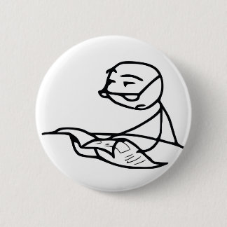 Newspaper Guy 6 Cm Round Badge