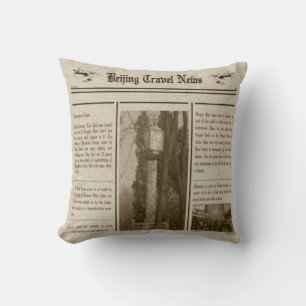 Newspaper Pillow