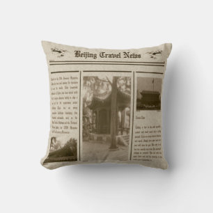 Newspaper Pillow