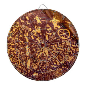 Newspaper Rock American Indian Utah Dartboard