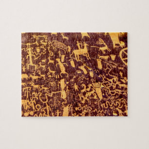 Newspaper Rock American Indian Utah Jigsaw Puzzle