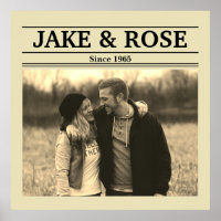 Newspaper Style (Personalise Photo & Text)