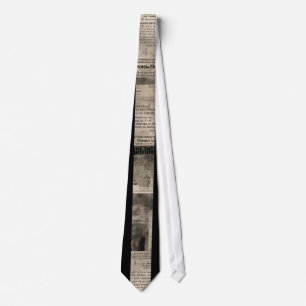 Newspaper Tie: Wholesome Tie