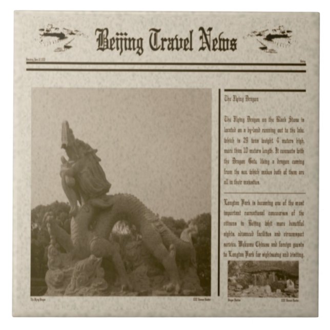 Newspaper Tile (Front)