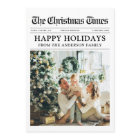 Newspaper Unique Fun What A Year Photo Christmas