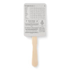 Newspaper Wedding Program Fan