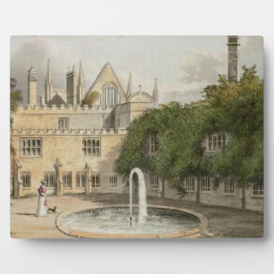 Newstead Abbey, from R. Ackermann's (1764-1834) 'R Plaque