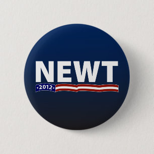 Newt 2012 6 cm round badge