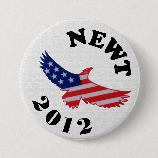 NEWT 2012 7.5 CM ROUND BADGE (Front)