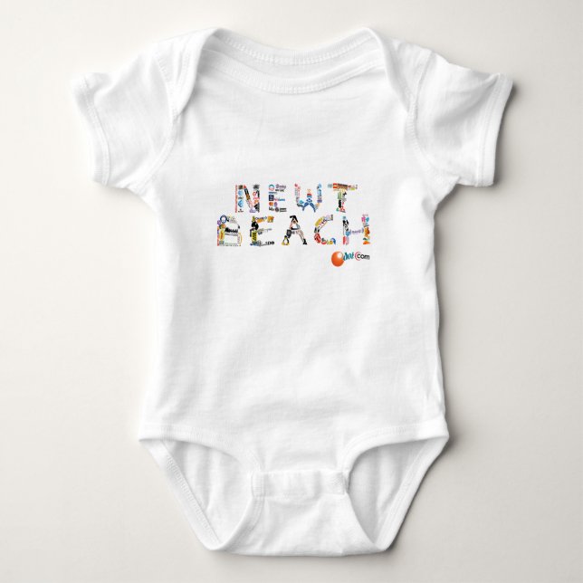Newt Beach Official CoolBaby™ Baby Bodysuit (Front)