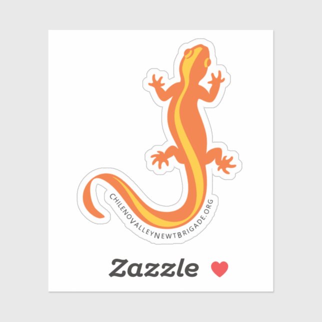 Newt Brigade Vinyl Newt Sticker (Sheet)