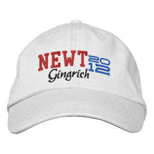 Newt Gingrich Twenty Twelve 2012 Embroidered Hat