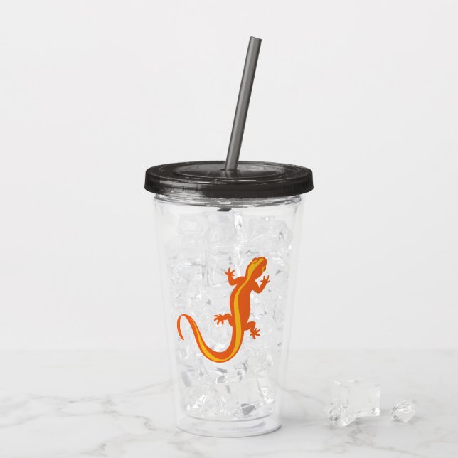 Newt Logo Acrylic Tumbler (Back Ice)