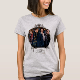 NEWT SCAMANDER™ and Company Art Nouveau Frame T-Shirt