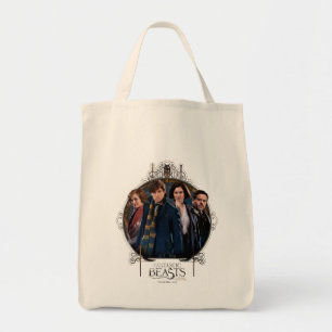 NEWT SCAMANDER™ and Company Art Nouveau Frame Tote Bag