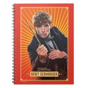 Newt Scamander Character Graphic Notebook