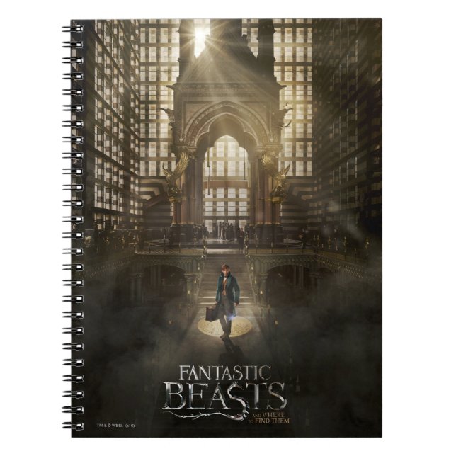 NEWT SCAMANDER™ in MACUSA™ Headquarters Notebook (Front)