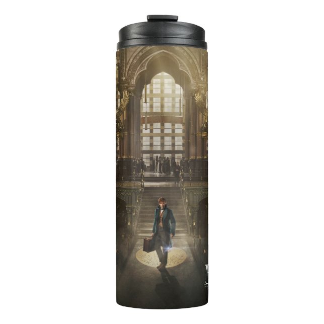 NEWT SCAMANDER™ in MACUSA™ Headquarters Thermal Tumbler (Front)