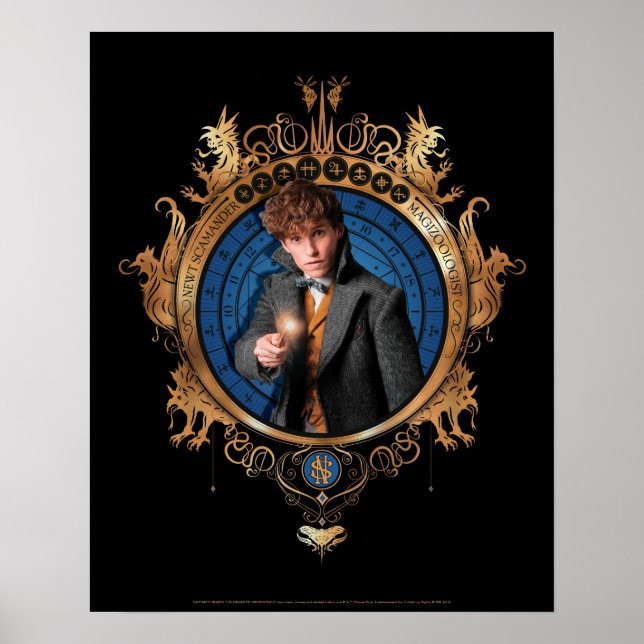 NEWT SCAMANDER™ Portrait Poster (Front)