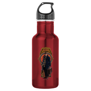 NEWT SCAMANDER™ Standing Art Nouveau Panel 532 Ml Water Bottle