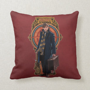 NEWT SCAMANDER™ Standing Art Nouveau Panel Cushion