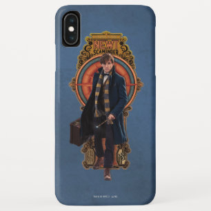 NEWT SCAMANDER™ Walking Art Nouveau Panel iPhone XS Max Case