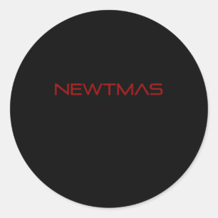 Newtmas Newt Thomas Maze Classic Round Sticker