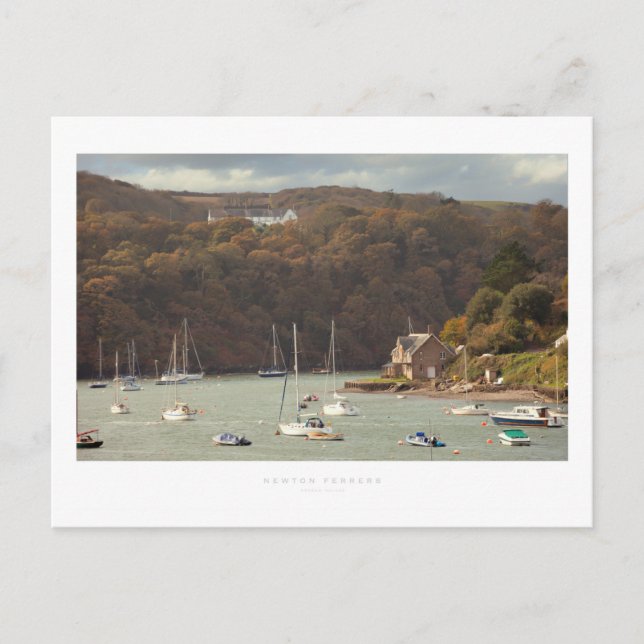 Newton Ferrers Postcard (Front)