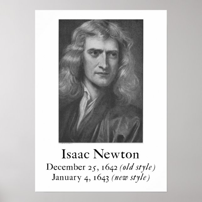 Newton Poster (Front)