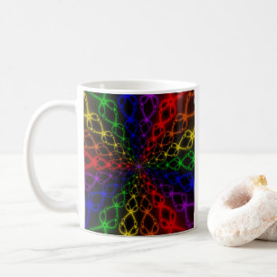 Newton Rainbow Rainbow Fractal Art Coffee Mug